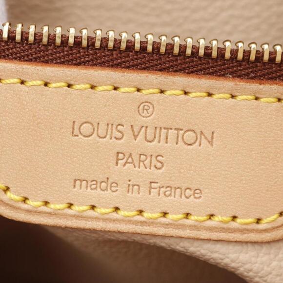 LOUIS VUITTON Brown Monogram Leather Pouch - Picture 5 of 11